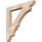 Ekena Millwork Balboa Slat Smooth Bracket, Douglas Fir, 5 1/2"W x 46"D x 46"H BKT06X46X46BOA06SDF - alternate 1